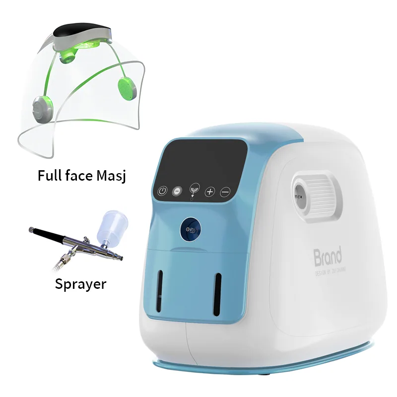 Oxygen Jet / Hydra-Oxygen Beauty Device (Version 2.0, with LED Mask) — view 3