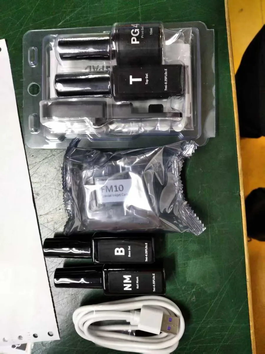 Consumables and accessories — M1 Nail Printer