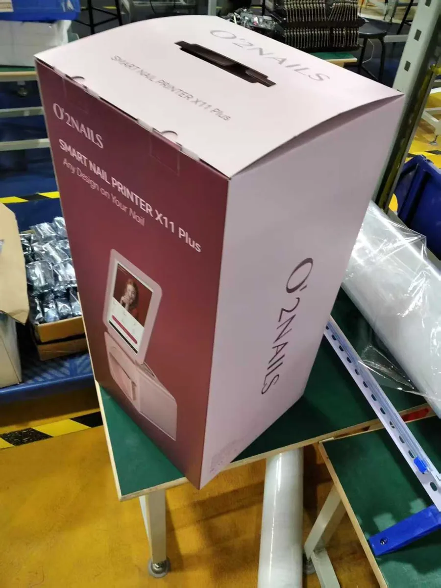 Unit in a working setup — X11PLUS Nail Printer